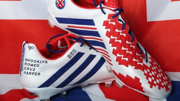 Picture of boots tweeted by Adidas