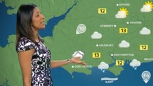Rain heading this way for Sunday 
