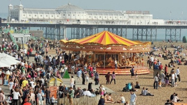 Brighton beach