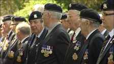 War veterans parade through Exeter 