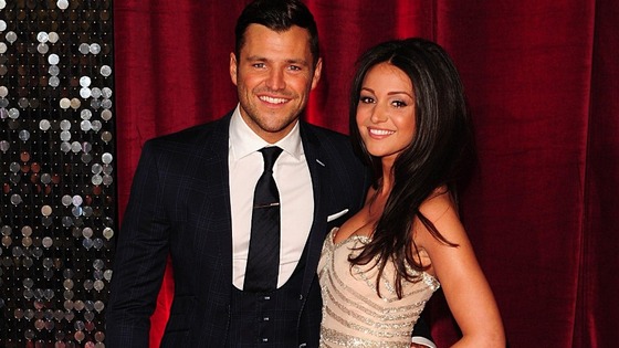 Coronation Street actress Michelle Keegan arrives with her beau, former TOWIE star Mark Wright.