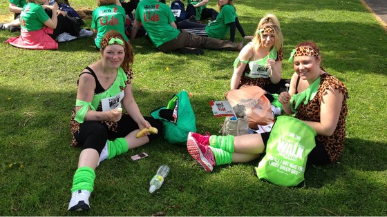 The walks began at Rookery Park and Kings Heath Park
