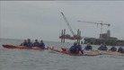 Charity kayak challenge around Welsh coast