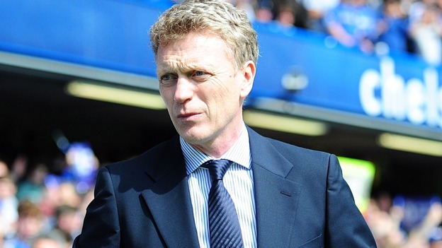 Everton manager David Moyes.