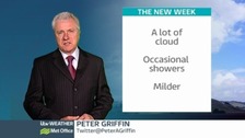 Watch the latest weather forecast with Peter Griffin