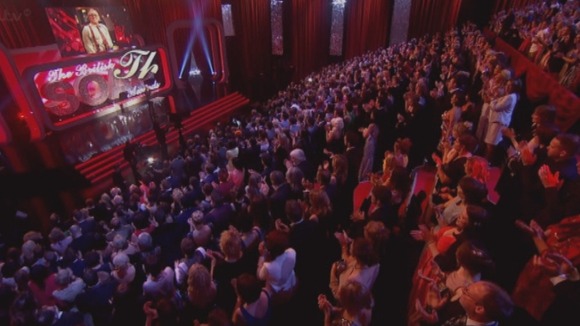 The British Soap Awards audience gave Bill Tarmey a standing ovation.