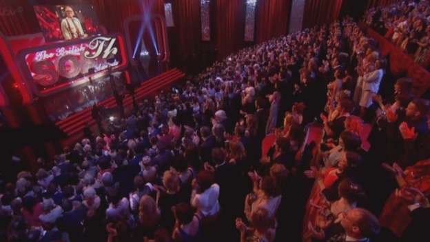 The British Soap Awards audience gave Bill Tarmey a standing ovation.