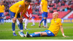 Southampton's Adam Lallana and Richard Chaplow