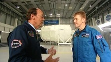 Sussex pilot goes to space
