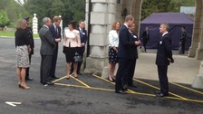 Prince William and Prince Harry in Tidworth