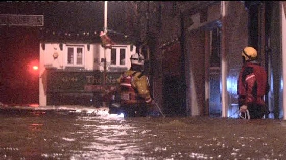 Cockermouth flooded