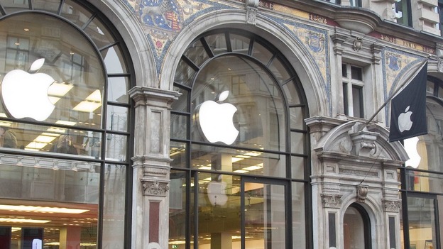 The Apple store in Regents Street, London.