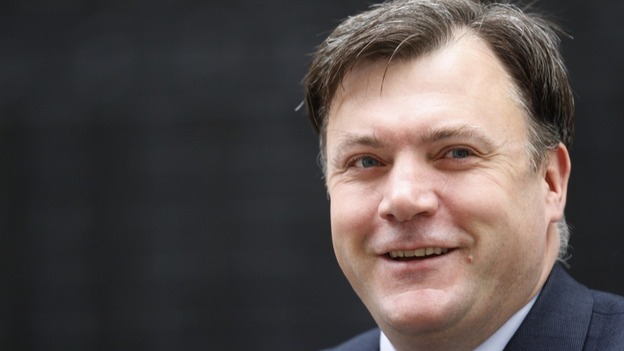 Shadow Chancellor Ed Balls
