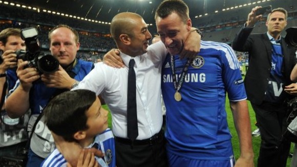 Roberto Di Matteo helped win Chelsea's first ever Champions League trophy