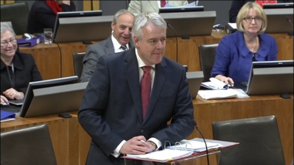 First Minister Carwyn Jones AM