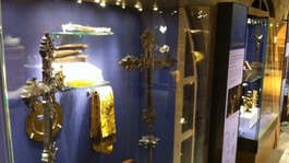 Artefacts on show in York Minster Undercroft