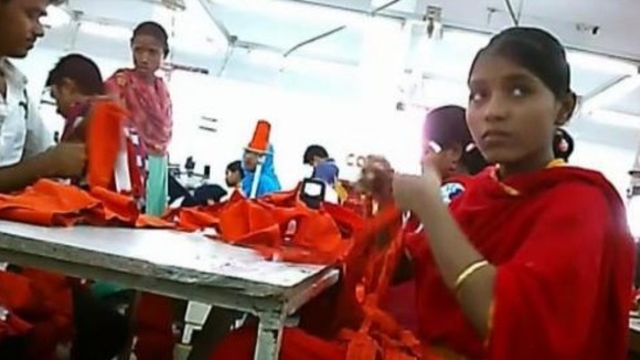 Inside one of the factories ITV News visited.