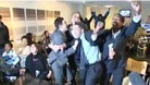 Celebrating promotion 
