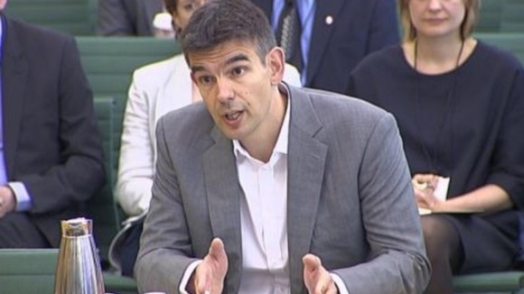 Google UK boss Matt Brittin appears before MPs.