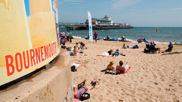 Bournemouth beach received four Blue Flags this year.