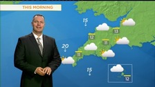 Wednesday's forecast: Cloudy but brightening later