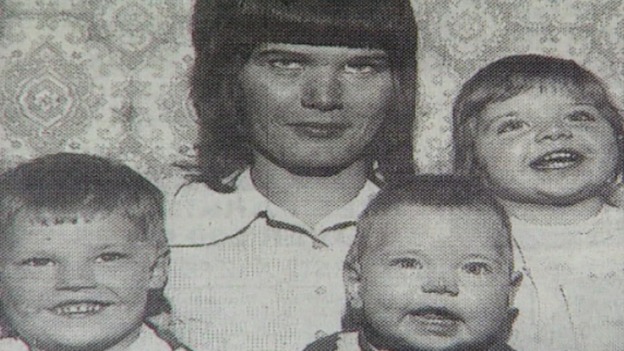 The three children pictured here are David McGreavy's murder victims.