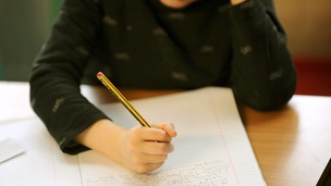 File photo of a child in a classroom