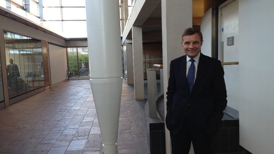 Welsh Secretary David Jones in the Senedd before the debate