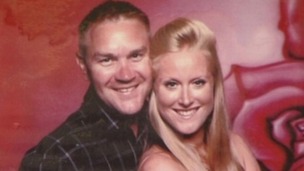 Couple's faces