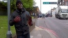 Exclusive video: Knife-wielding man in Woolwich