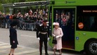 The Queen & Duke of Edinburgh in Cambridge