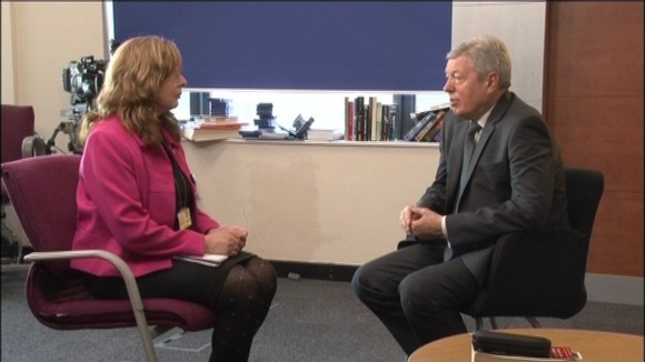 Lynn Courtney interviews Alan Johnson MP