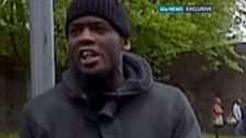 Exclusive video: Knife-wielding man in Woolwich