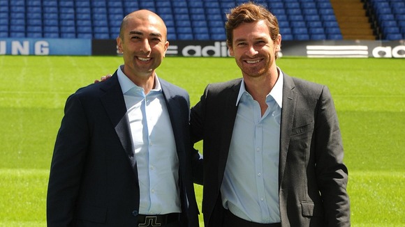 Andre Villas-Boas and Roberto Matteo