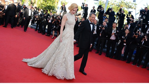 Nicole Kidman and Ang Lee arriving for Nebraska screening held at the Palais Des Festivals as part of the 66th Cannes Film Festival.