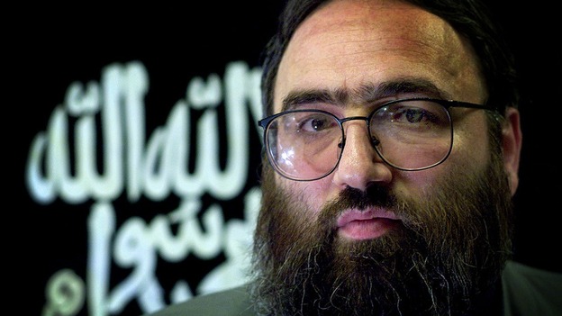 Omar Bakri Mohammed pictured in 2001 in London.