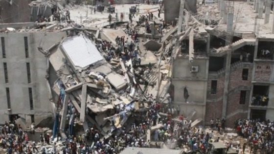 More than 1,100 people were killed after the eight-storey Rana Plaza factory building near Dhaka, Bangladesh collapsed.