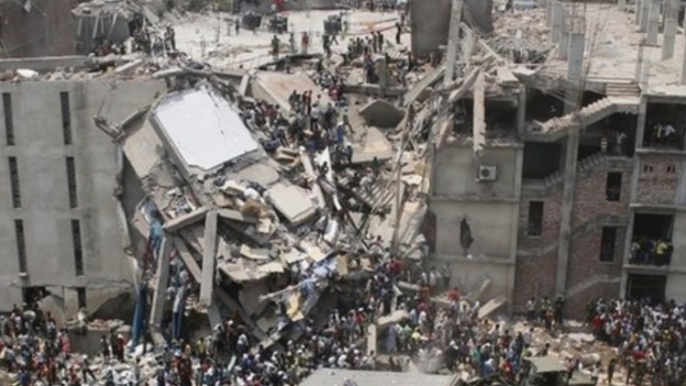 More than 1,100 people were killed after the eight-storey Rana Plaza factory building near Dhaka, Bangladesh collapsed.