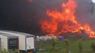 Holywell residents evacuated in business park blaze