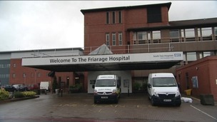 The Friarage Hospital in North Allerton.
