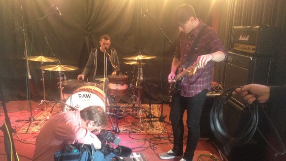 Boy Jumps Ship in rehearsals. They are hoping to support Bon Jovi on tour.