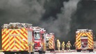 Holywell residents evacuated as crews fight factory blaze