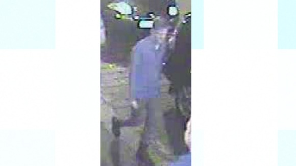CCTV of missing student Jason Fyles on the night he went missing.