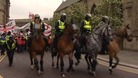 EDL march in Newcastle