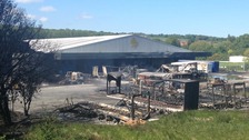 Investigation starts into Holywell factory blaze