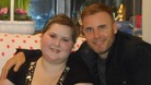 Stephanie Knight with Gary Barlow
