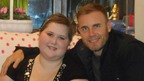 Stephanie Knight with Gary Barlow