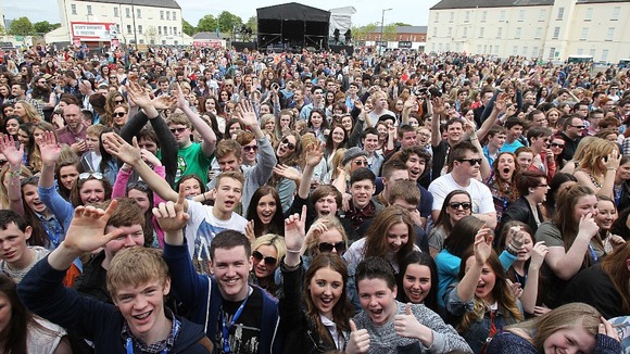 Music fans enjoy BBC Radio 1's Big Weekender in Londonderry