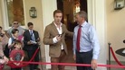 Damien Lewis opens refurbished mansion