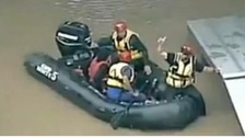 The floods in San Antonio